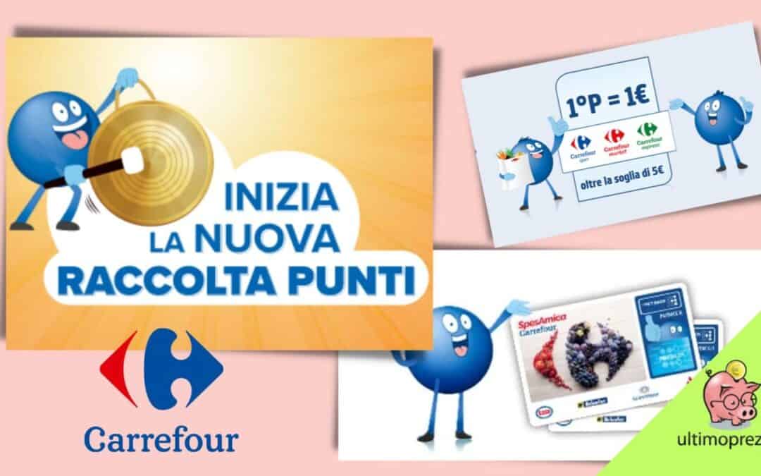 Raccolta punti Carrefour 2023 le date, i premi e come funziona