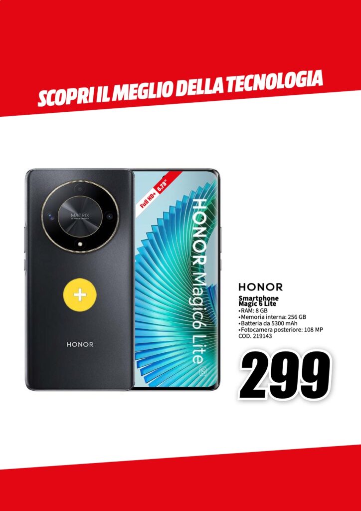 Volantino MediaWorld Techmania: le 50 offerte (e un errore) dal 22 febbraio  al 1° marzo 2024 