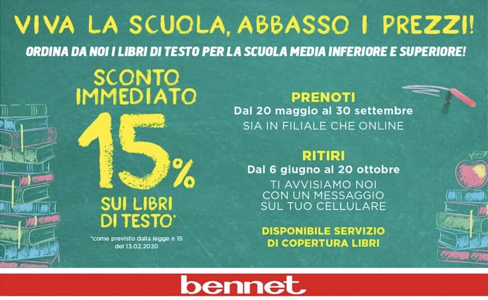 Libri Scolastici 2024/25: Le Offerte Conad, Esselunga, Coop & Co. Per ...